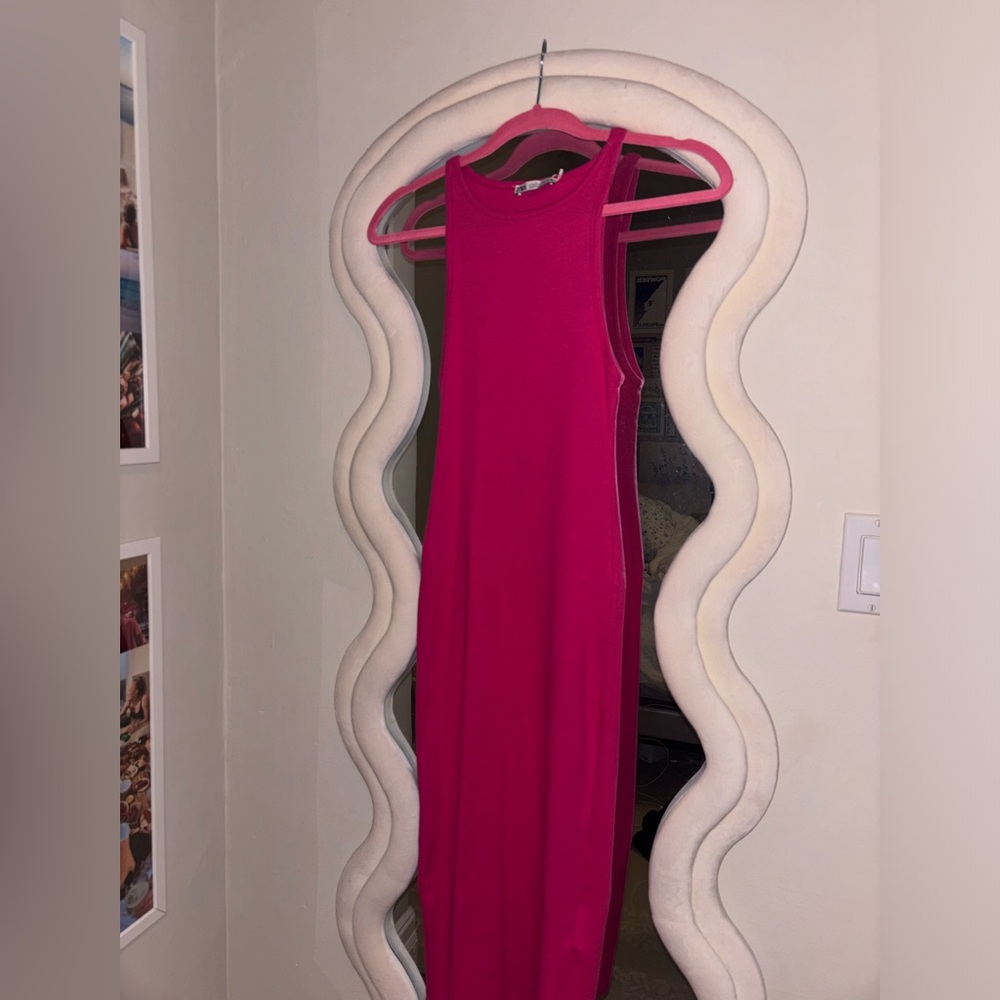 Zara midi bodycon dress